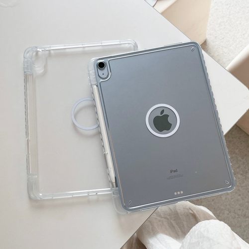 MagSafe磁吸环适用2025新款第11代ipad保护壳A16十9代透明带笔槽iPadAir76亚克力Pro11防弯防摔mini7全包硬壳