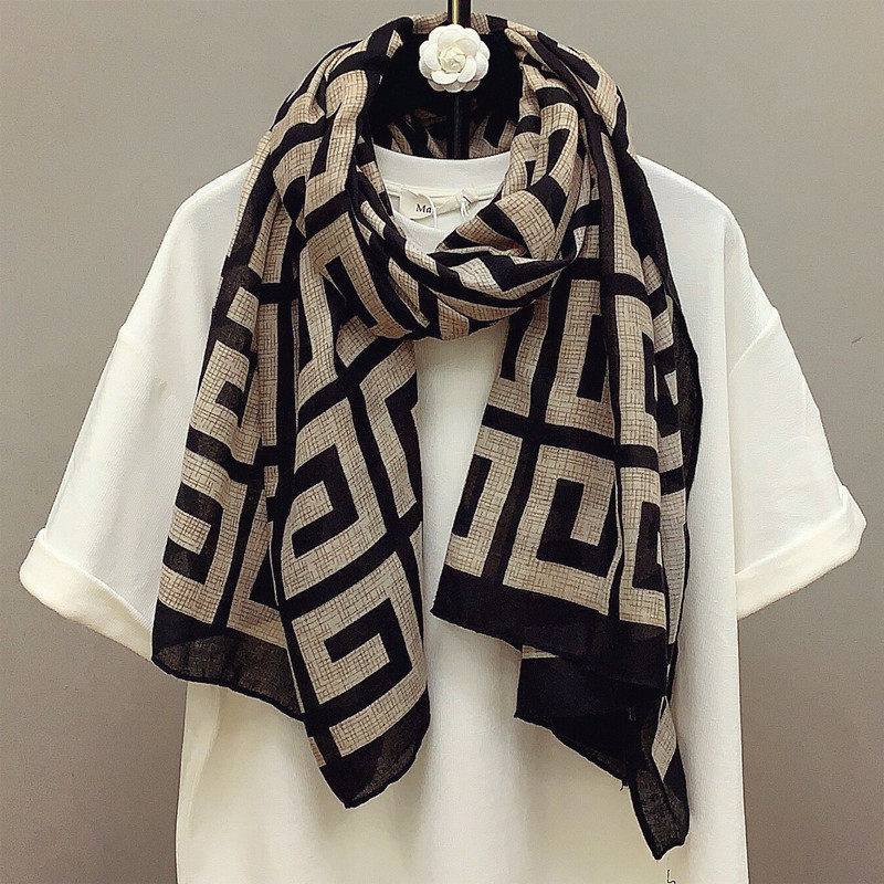 新款丝巾女2025春秋爆款棉麻手感保暖围巾冬季女士洋气百搭大披肩,服饰配件/皮带/帽子/围巾,围巾/丝巾/披肩,淘宝优惠券,粉丝福利购,淘宝优惠卷