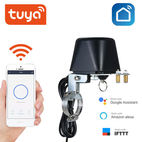 涂鸦智能Zigbee3.0/wifi阀门机械手无线远程控制可联动溢水探测器