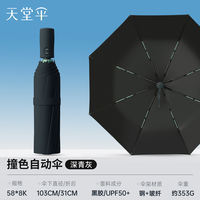 Paradise Umbrella is a fully automatic folding portable black rubber sun protection, UV protection and sun shield umbrella, suitable for both men and women thumbnail 7