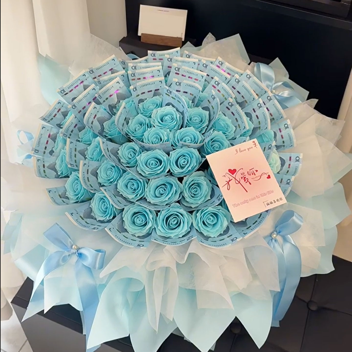 有钱花diy材料花束半成品包装