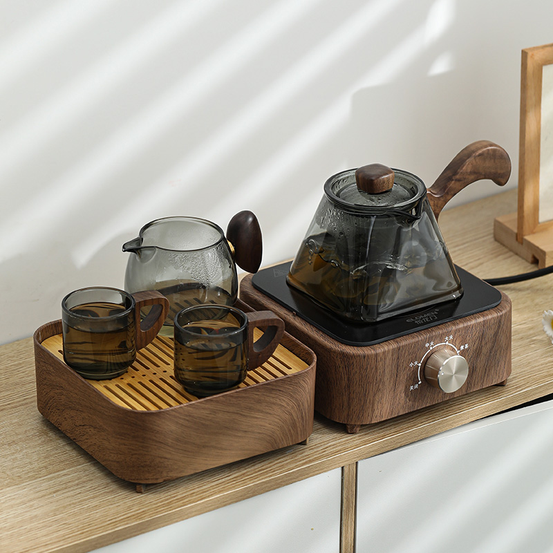 小型电陶炉茶盘煮茶器套装