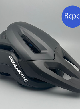 绿道越野A3山地车半盔RCPCR防护速降自行车骑行头盔男青少年M3