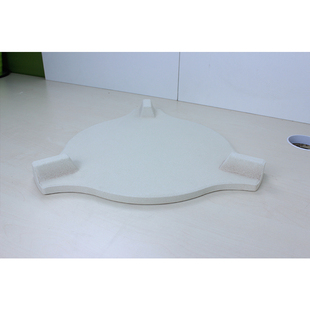 陶瓷烧烤炉配件有脚导流板 户外BBQ烟熏炉专用 Heat Deflector