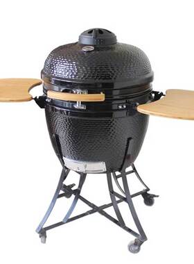 24inch kamado grill 陶瓷烧烤炉炭烤炉户外家用庭院烤鸡牛排焖烤
