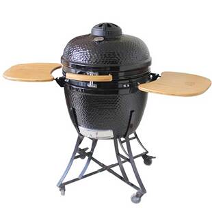 24inch kamado grill 陶瓷烧烤炉炭烤炉户外家用庭院烤鸡牛排焖烤