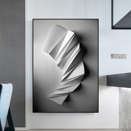 极简抽象艺术风挂画装饰画