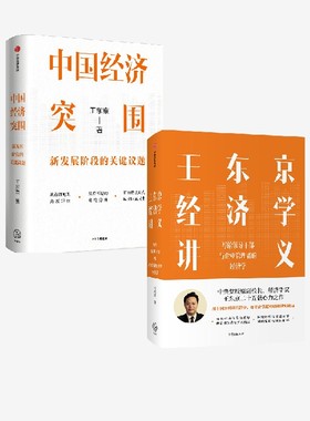 王东京经济学讲义+中国经济突围（套装2册）王东京著  读懂当前中国经济热点难点 中信出版社图书 正版