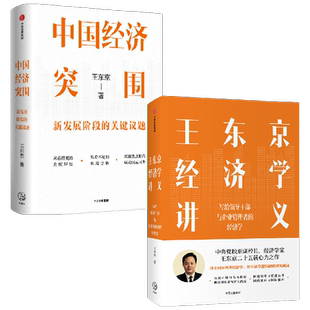 王东京经济学讲义+中国经济突围（套装2册）王东京著  读懂当前中国经济热点难点 中信出版社图书 正版