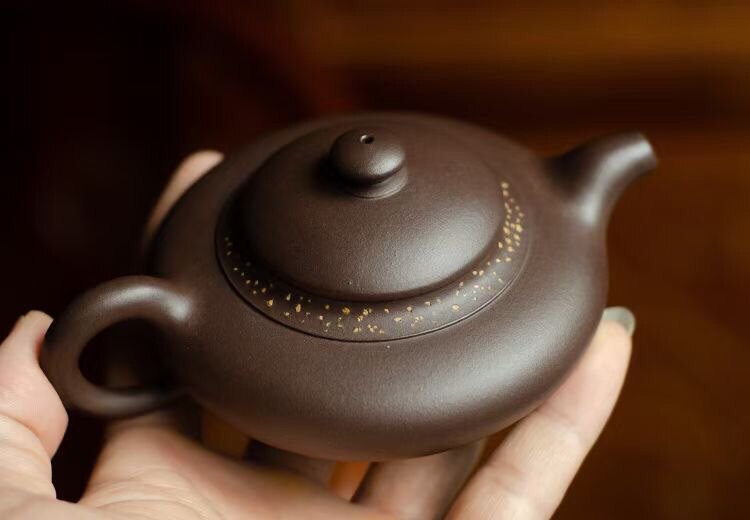 宜兴正宗紫砂壶星云  李伟作品泡茶壶茶具家用复古纯手工商用