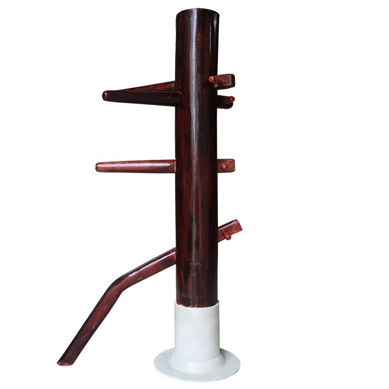 九日山木人桩咏春拳立式木人桩落地式实木训练桩武术训练木人桩