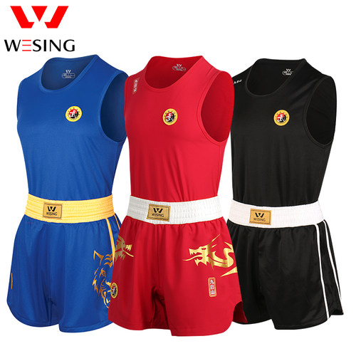 训练比赛散打服九日山武联认证