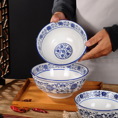 中式风牛肉汤重庆小面陶瓷餐具