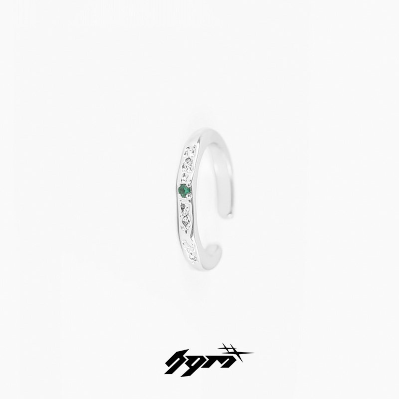 HGM男女钛钢原创可以当耳夹戒指