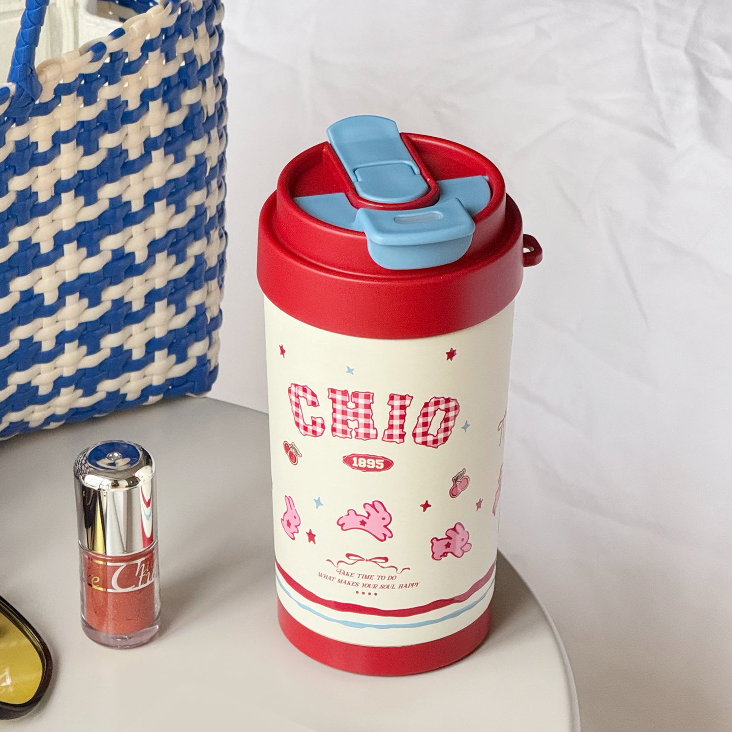 face陶瓷内胆咖啡保温杯