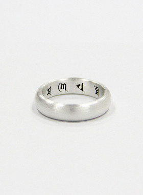 指环熊老三纯银原创设计