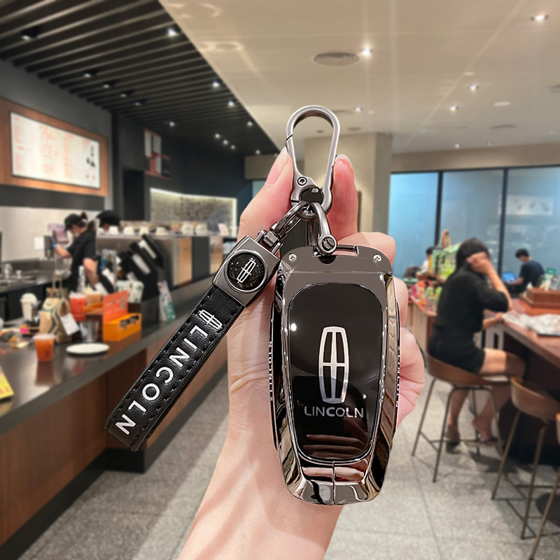 25款林肯航海家钥匙套冒险家四键飞行家领航员大陆汽车24款壳扣男