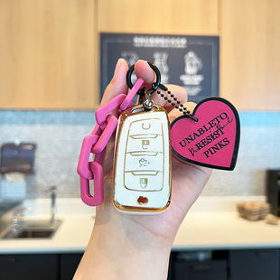 专用长安cs85coupe钥匙套cs95汽车17款-21款19高级cs35plus壳扣女