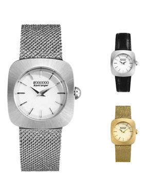 Kami anger原创「明」系列时尚石英腕表女表 潮流时尚指针式手表