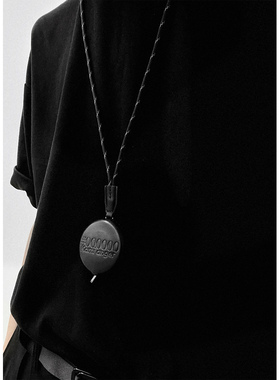 Kami anger原创设计logo压花真皮德国内胆便携挂脖专业卷尺150cm