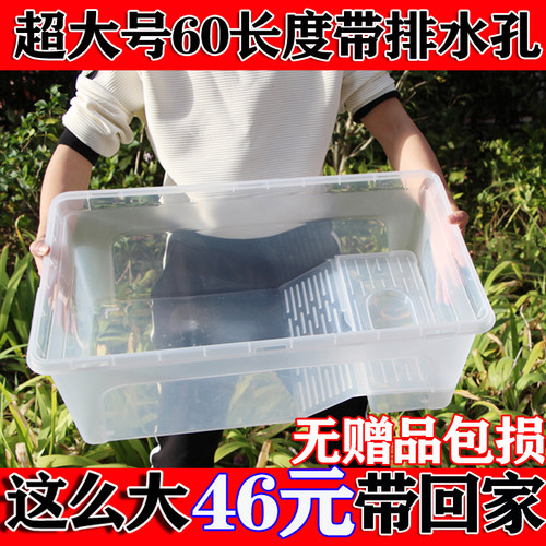 塑料家用乌龟缸简洁大方易清理