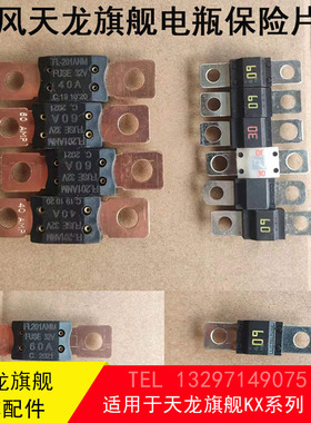 东风天龙旗舰KX天龙KL天锦KR电瓶蓄电池保险丝保险片 40A 60A