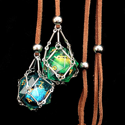 博德之门3龙眼流沙可动项链骰子