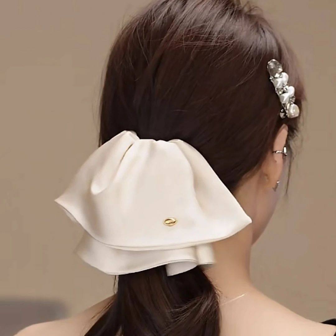 韩版重工裙摆抓夹女高级感后脑勺盘发夹子头花发饰显发量头饰女,饰品/流行首饰/时尚饰品新,发饰,淘宝优惠券,粉丝福利购,淘宝优惠卷