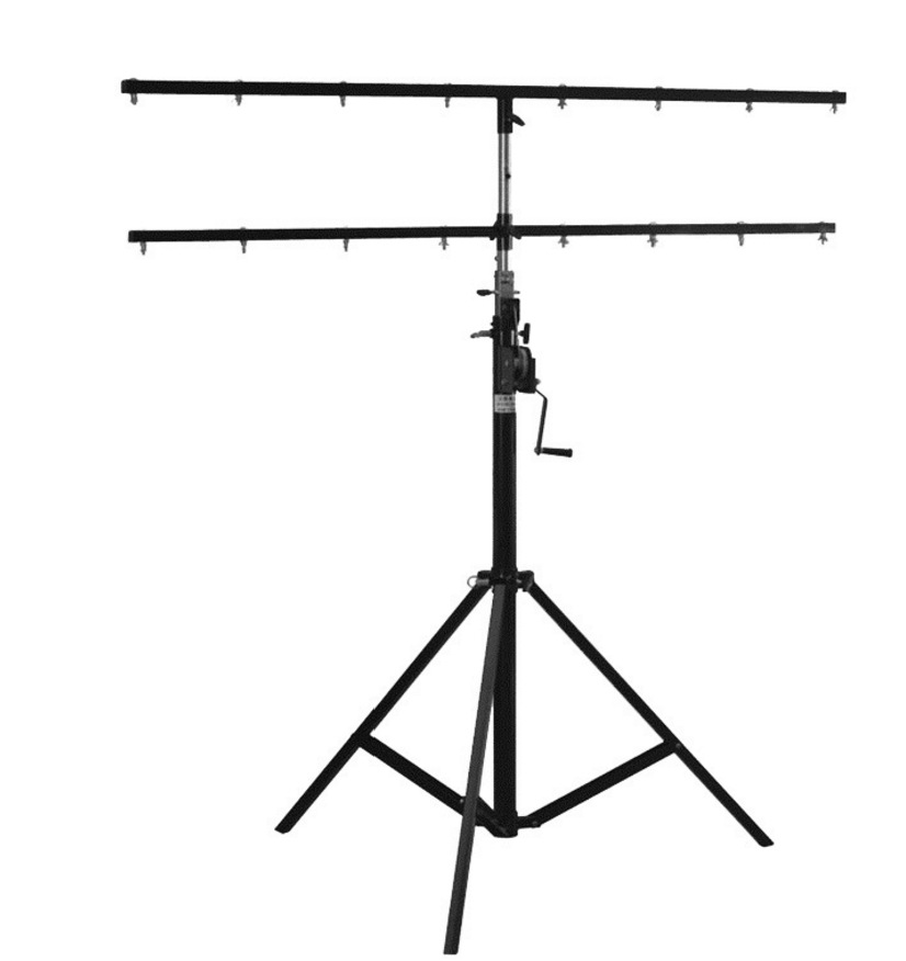 4.5米双层T型手摇灯架/灯光重型支架/帕灯支架/婚庆舞台设备灯架