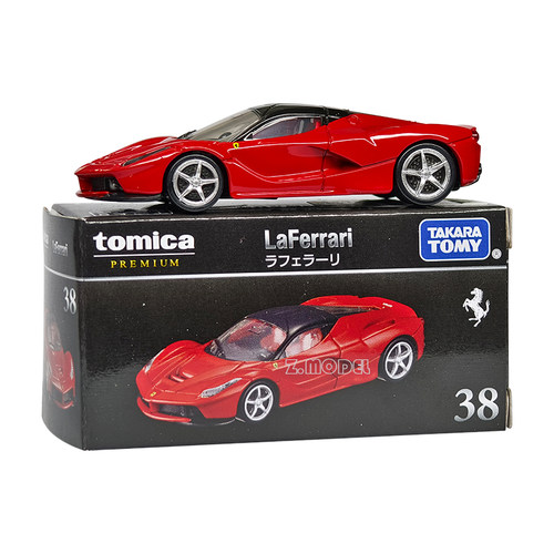 TOMICA 多美卡合金车PREMIUM黑盒TP 38号法拉利拉法LA FERRARI