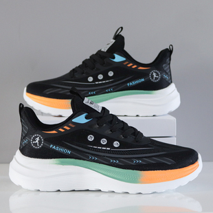 鞋子男夏季网面透气防臭运动鞋男款休闲鞋潮流百搭轻便夏天跑步鞋