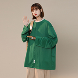 2026秋季新款中性纯色圆领宽松开衫衬衫男女xz1002-1-Y56p60，男装衬衫，星座906（原电商a316-1）