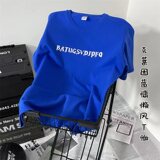 xz1002-1-Y53P25限39新款港风情侣短袖原创美式复古字母T恤，男装T恤，星座906（原电商a316-1）