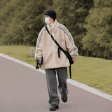 秋冬新款鱼骨纹加绒加厚羊羔绒男保暖棉衣xz1002-1-Y68p118控158，男装棉衣，星座906（原电商a316-1）