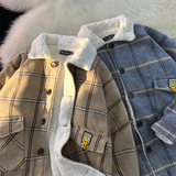 中性款!新款毛呢加绒加厚夹克宽松外套棉衣xz1002-1-Y67p105控135，男装夹克，星座906（原电商a316-1）