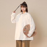 2026年中性春夏季新款灯芯绒免烫开衫衬衫xz1002-1-Y26P48，男装衬衫，星座906（原电商a316-1）