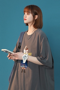 xz1002-1-Y46P25限39  新款中性宽松T恤图片