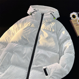 中性款!亮面保暖加厚棉袄男女面包服xz1002-1-Y65P128控158，男装棉衣，星座906（原电商a316-1）