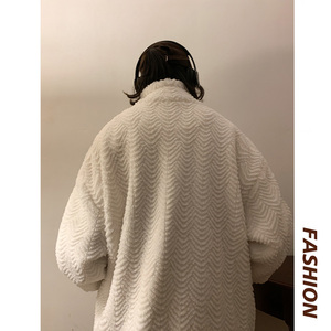 2026新款小熊刺绣羊羔绒加绒加厚棉衣外套xz1002-1-Y74p118控158图片