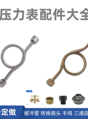 压力表配件转换接头内外丝补
