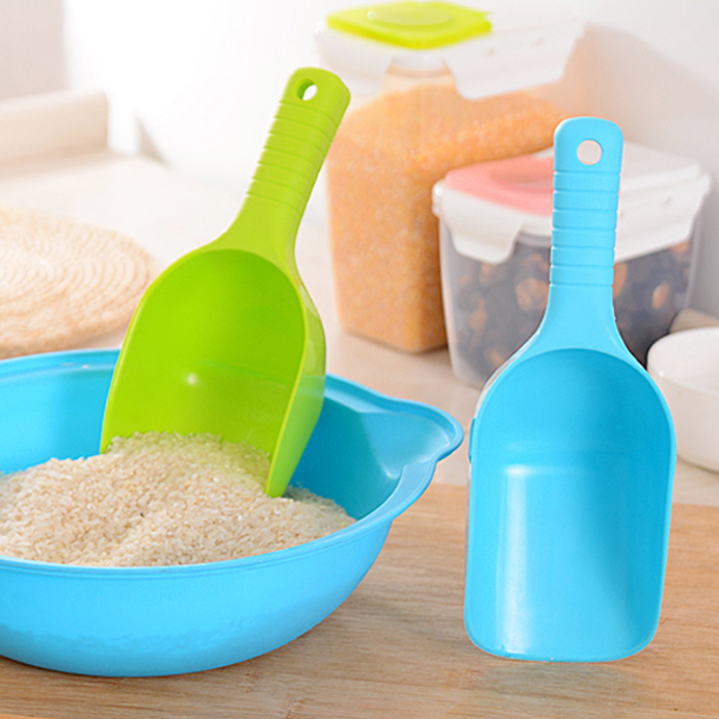 创意厨房用品塑料冰铲米铲面粉铲茶叶铲糖铲面铲茶铲加厚食品铲子