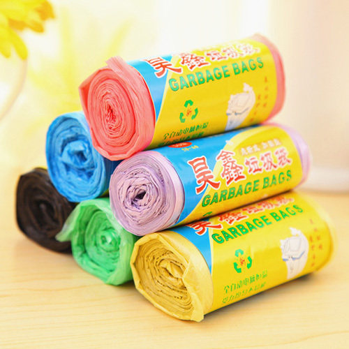 环保家用大号加厚多色断式垃圾袋韧性垃圾袋清洁袋小号黑色塑料袋