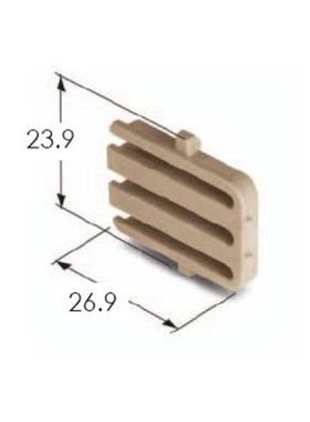 供应KET进口连接器二次锁固定卡扣MG630349-7