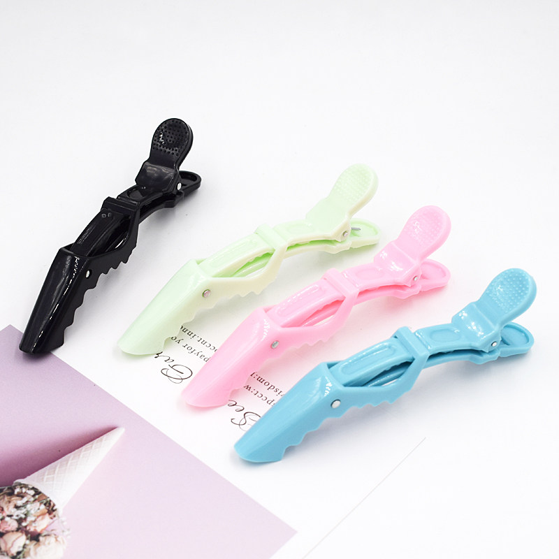 发夹日韩美发鸭嘴夹鱼嘴夹无痕夹大号鲨鱼夹化妆师理发师专用头饰