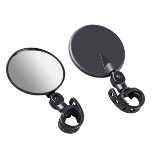 电动车后视镜通用广角凸面镜小型电瓶单车倒车镜山地自行车反光镜
