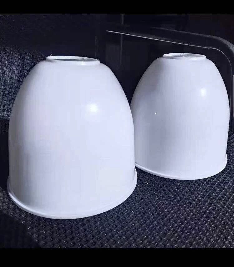 亚克力灯罩路灯庭院灯围墙灯草坪灯户外灯具配件小中大号两头空灯