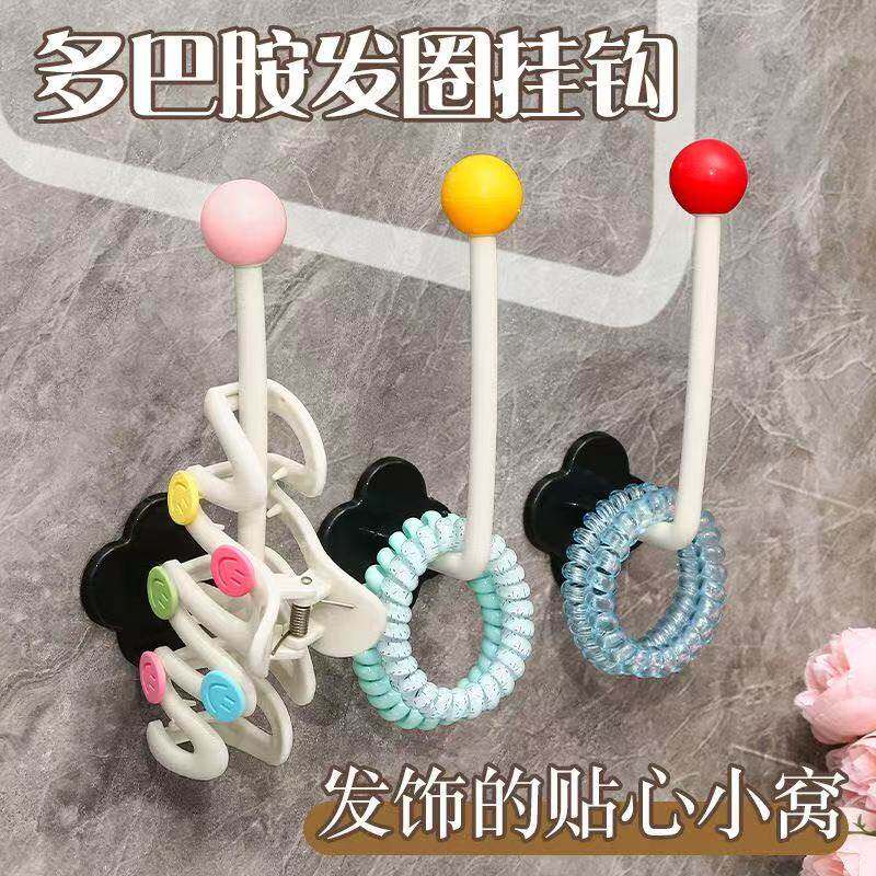化妆室发圈发箍收纳层架