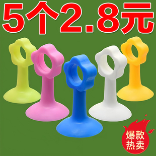 门把手防撞垫静音家用门吸防撞门贴硅胶免打孔门后吸盘防碰撞神器