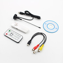 USB电视卡 电脑当电视用WIN7W8笔记本插有线闭路看电视接收卡 盒
