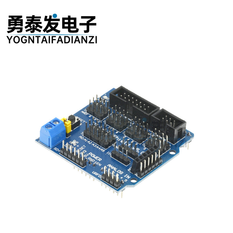 Sensor Shield V5.0传感器扩展板UNO MEGA R3 V5